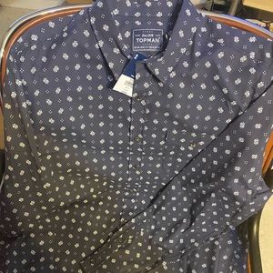 Topman long sleeve shirt